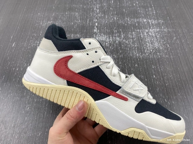 1st Kicks THE TRAVIS SCOTT FZ8117-100 CHECK JORDAN CUT X 0709
